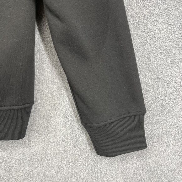 True Religion Full Zip Hoodie Mens Medium Black Gold Big logo Sweatshirt - Picture 13 of 16